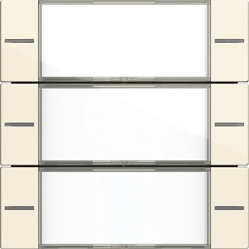 Gira Wippenset 3f BSF Tastsens.4 System 55 Klar/Cremeweiß 577301