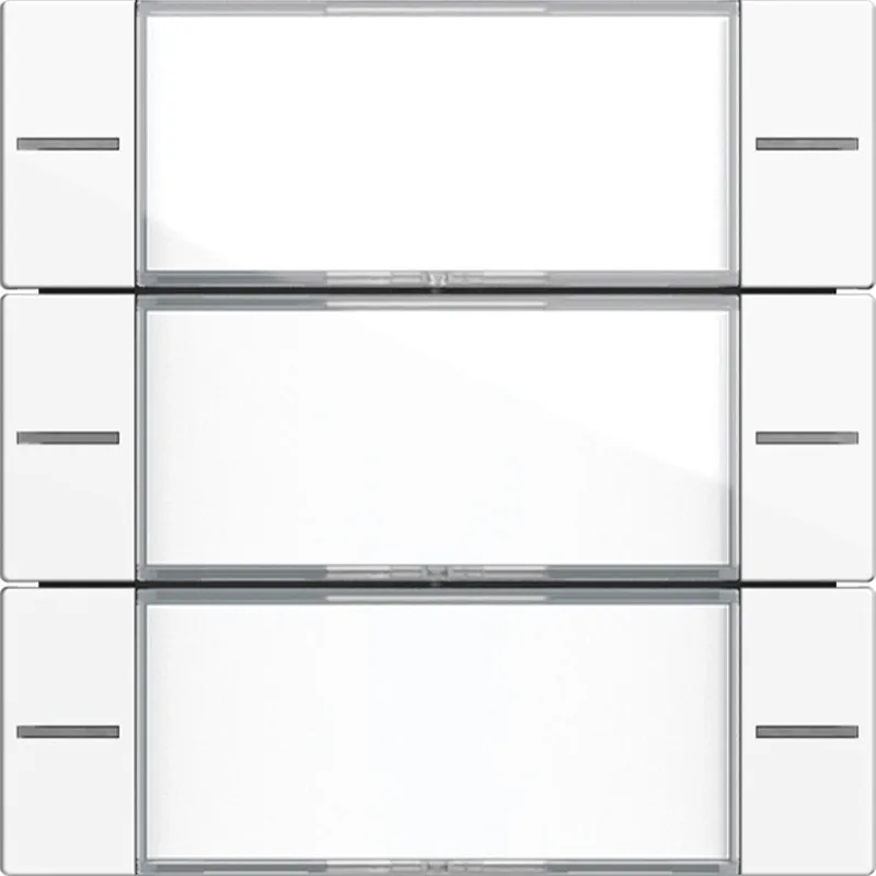 Gira Wippenset 3f BSF Tastsens.4 System 55 Klar/Reinweiß 577303