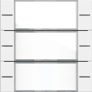Gira Wippenset 3f BSF Tastsens.4 System 55 Klar/Reinweiß m 577327
