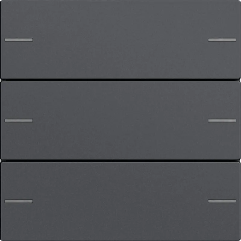 Gira Wippenset 3f Tastsens.4 System 55 Anthrazit 575328