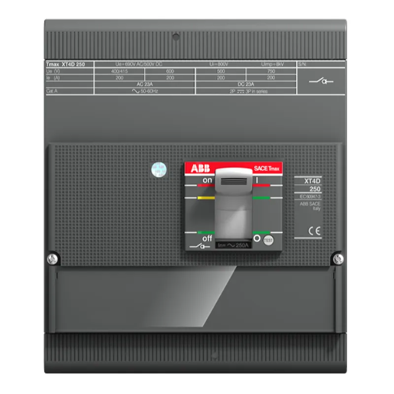ABB Stotz-Kontakt Leistungsschalter XT4S-D 250 MCS-UL/CSA Im=3000 4p F F