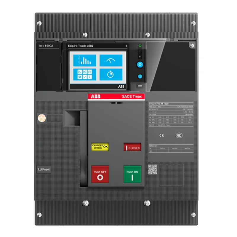 ABB Stotz-Kontakt Leistungsschalter XT7S M 800 Ekip Touch LSIG 800 3P FF M