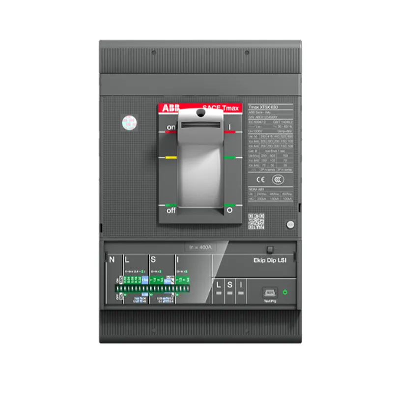 ABB Stotz-Kontakt Leistungsschalter XT5S 630 Ekip M Dip LIU In 500A 3P FF