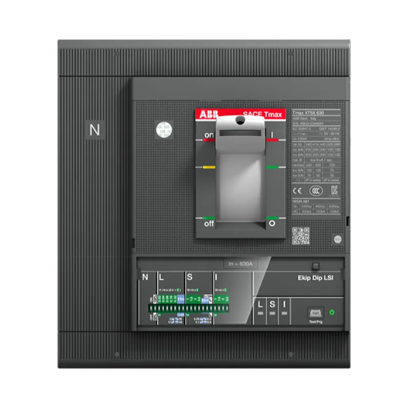 ABB Stotz-Kontakt Leistungsschalter XT5S 630 Ekip Dip LSIG In 630A 4P FF