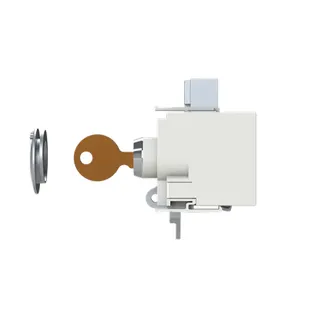 ABB Stotz-Kontakt Schlüsselverriegelung KLC XT5-XT6 Typ B in AUS-Position