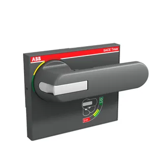 ABB Stotz-Kontakt Drehantrieb Tür Griff RHE_H XT7-G Griff Normal Grau