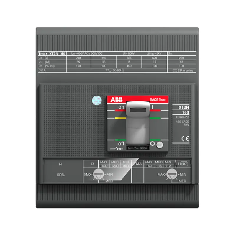 ABB Stotz-Kontakt Leistungsschalter XT2H 125 TMA 110-550..1100 4p F F UL/CSA