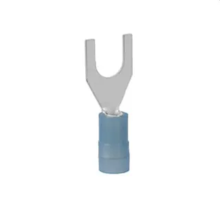 ABB Stotz-Kontakt Gabelkabelschuh F2.5-35NDC-DIN isol.pol.Quers.1,5-2,5qmm