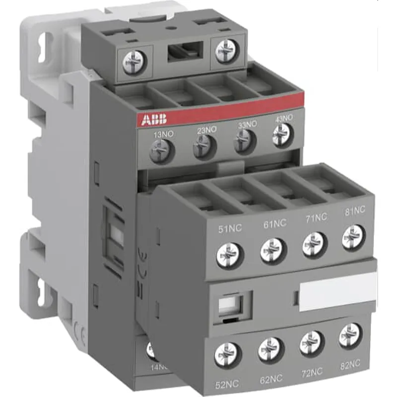 ABB Stotz-Kontakt Hilfsschütz NFC80E-81 24V 50/60Hz 8S