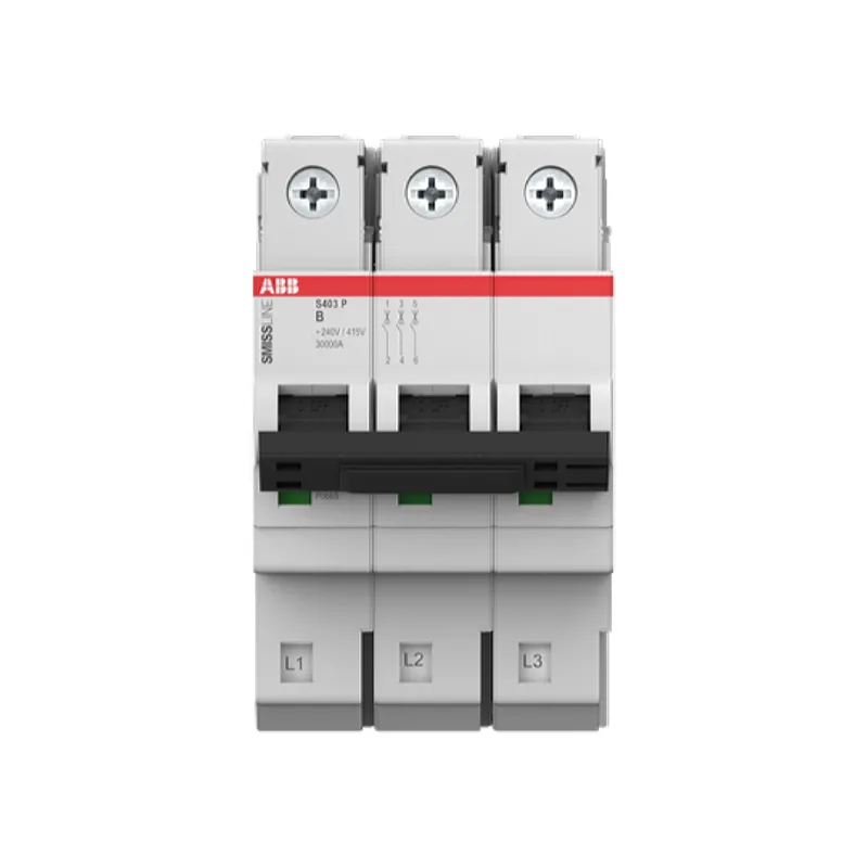 ABB Stotz-Kontakt Leitungsschutzschalter S403P-B40 B 40A 40kA 3P steckbar