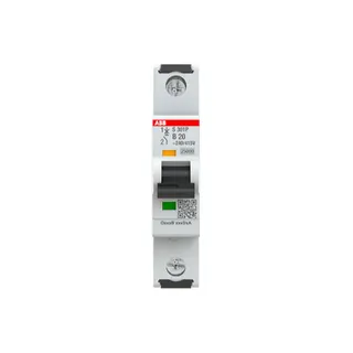ABB Stotz-Kontakt Sicherungsautomat S301P-B20 B25kA 20A 1P