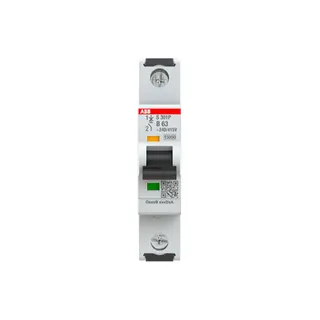 ABB Stotz-Kontakt Sicherungsautomat S301P-B63 B25kA 63A 1P