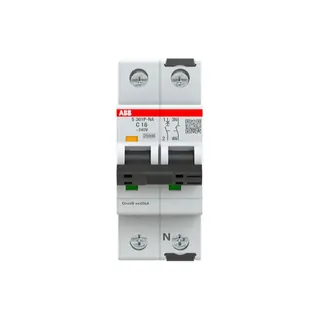 ABB Stotz-Kontakt Sicherungsautomat S301P-C16NA C25kA 16A 1+NA