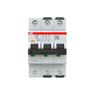 ABB Stotz-Kontakt Sicherungsautomat S303P-B16 B25kA 16A 3P