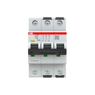 ABB Stotz-Kontakt Sicherungsautomat S303P-B63 B25kA 63A 3P