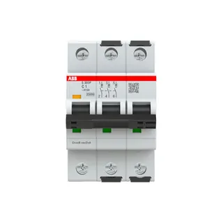 ABB Stotz-Kontakt Sicherungsautomat S303P-C1 C25kA 1A 3P