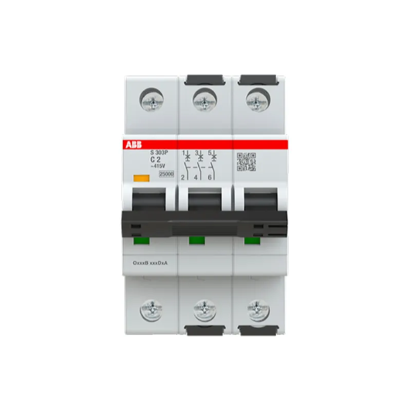 ABB Stotz-Kontakt Sicherungsautomat S303P-C2 C25kA 2A 3P