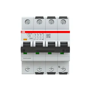ABB Stotz-Kontakt Sicherungsautomat S303P-C32NA C25kA 32A 3+NA