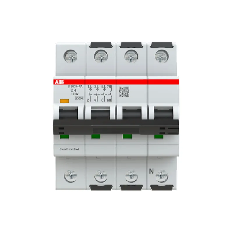 ABB Stotz-Kontakt Sicherungsautomat S303P-C4NA C25kA 4A 3+NA