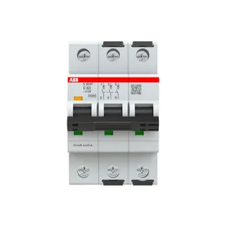 ABB Stotz-Kontakt Sicherungsautomat S303P-C63 C25kA 63A 3P