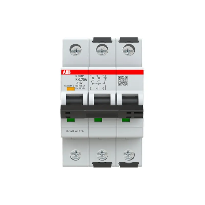 ABB Stotz-Kontakt Sicherungsautomat S303P-K0,75 K25kA 0,75A 3P