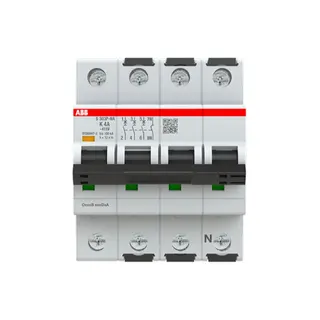 ABB Stotz-Kontakt Sicherungsautomat S303P-K4NA K25kA 4A 3+NA