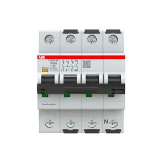 ABB Stotz-Kontakt Sicherungsautomat S303P-K63NA K25kA 63A 3+NA