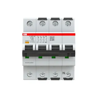 ABB Stotz-Kontakt Sicherungsautomat S303P-K8NA K25kA 8A 3+NA
