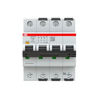 ABB Stotz-Kontakt Sicherungsautomat S303P-Z10NA Z25kA 10A 3+NA