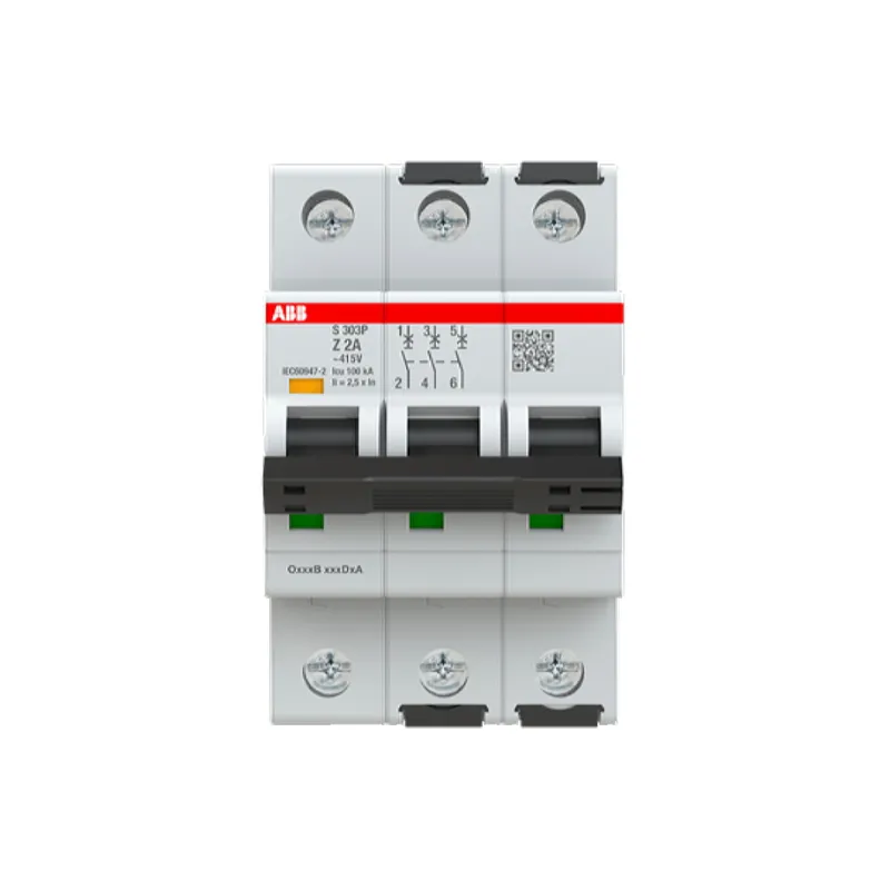 ABB Stotz-Kontakt Sicherungsautomat S303P-Z2 Z25kA 2A 3P