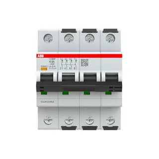 ABB Stotz-Kontakt Sicherungsautomat S304P-K8 K25kA 8A 4P