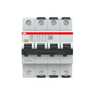 ABB Stotz-Kontakt Sicherungsautomat S304P-Z0,5 Z25kA 0,5A 4P