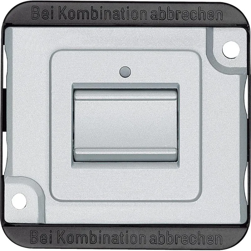 Merten Aus/Wechsel-Kontrollschaltereinsatz MEG3106-7060 1polig mattsilber