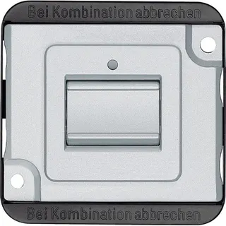 Merten Aus/Wechsel-Kontrollschaltereinsatz MEG3106-7060 1polig mattsilber