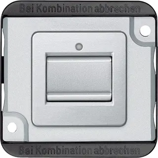 Merten Aus/Wechselschaltereinsatz MEG3116-7060 1polig mattsilber