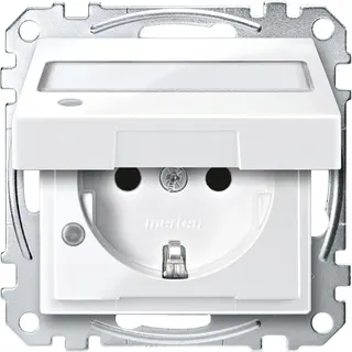 Merten Steckdose SCHUKO MEG2313-0319 polarweiss glänzend