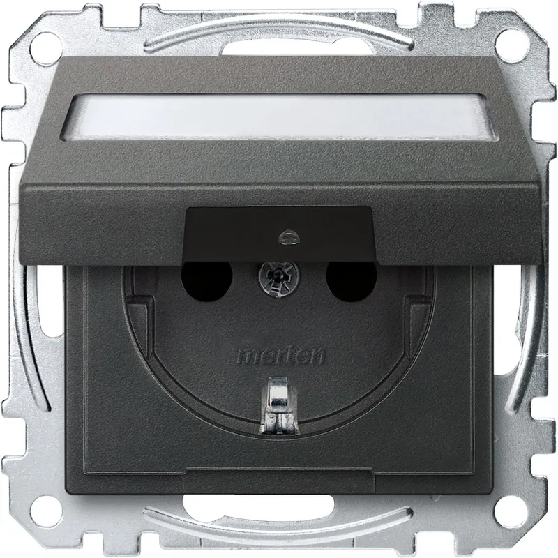 Merten Steckdose SCHUKO MEG2312-0414 anthrazit System M