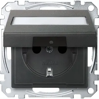 Merten Steckdose SCHUKO MEG2312-0414 anthrazit System M