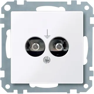 Merten Potentialausgleichssteckdose 290425 aktivweiss glänzend System M