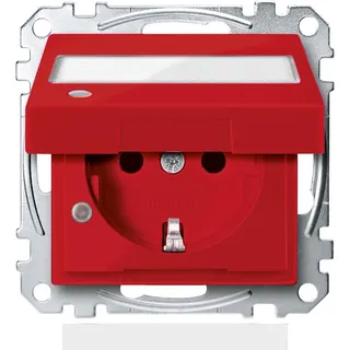 Merten Steckdose SCHUKO MEG2313-0306 rubinrot System M