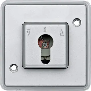 Merten Rollladentastereinsatz 318460 mattsilber PANZER