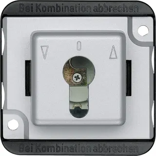 Merten Rollladentastereinsatz 318860 mattsilber PANZER