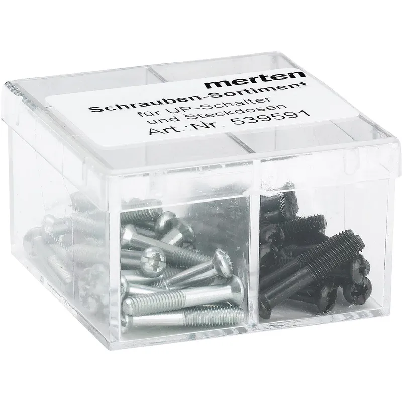 Merten Schraubensortiment 539591 in Kunststoffbox