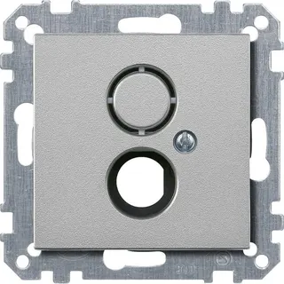 Merten Zentralplatte 468560 aluminium System M