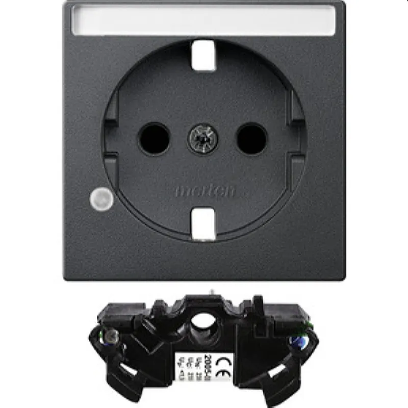 Merten Zentralplatte MEG2335-0414 anthrazit System M