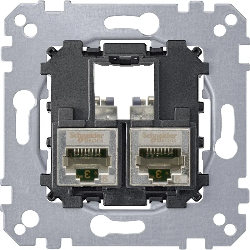 Merten Tragplatte MEG4575-0012 RJ45 Cat5e STP