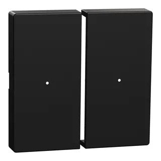 Merten Wippe Taster-Modul 2fach schwarz matt System M