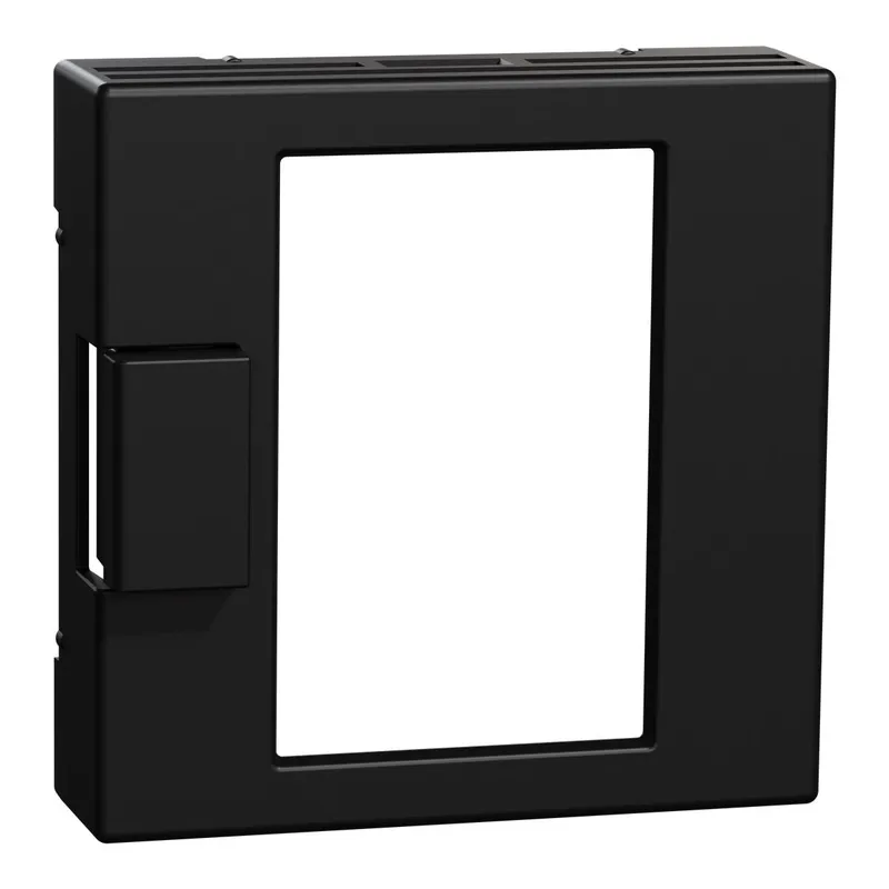 Merten Zentralplatte Touch-Display schwarz matt System M
