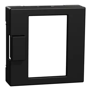 Merten Zentralplatte Touch-Display schwarz matt System M