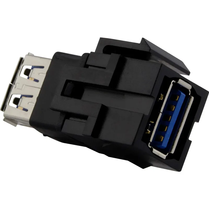 Merten USB-Keystone MEG4582-0001 USB 3.0 schwarz